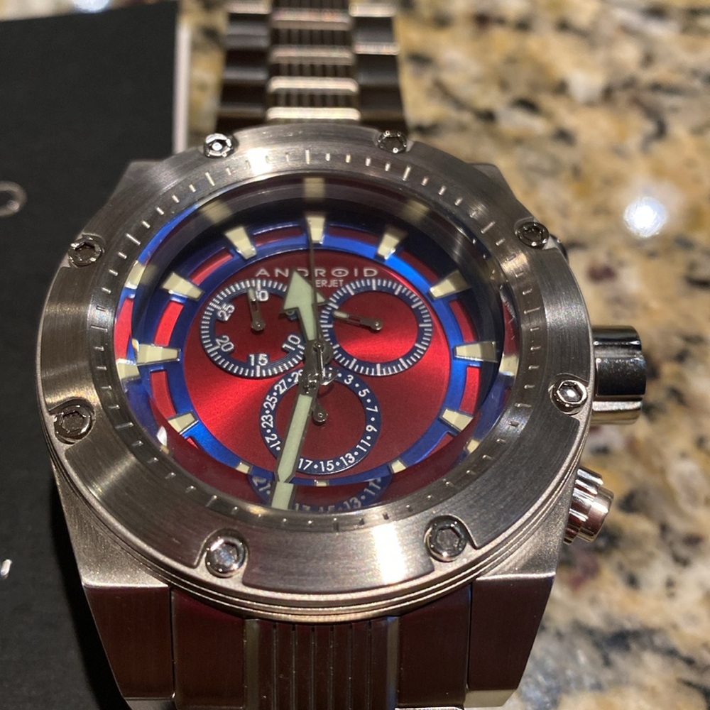 Android Usa Dive Master Powerjet Chronograph Watc… - image 2